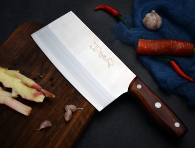 红木方柄切片刀
